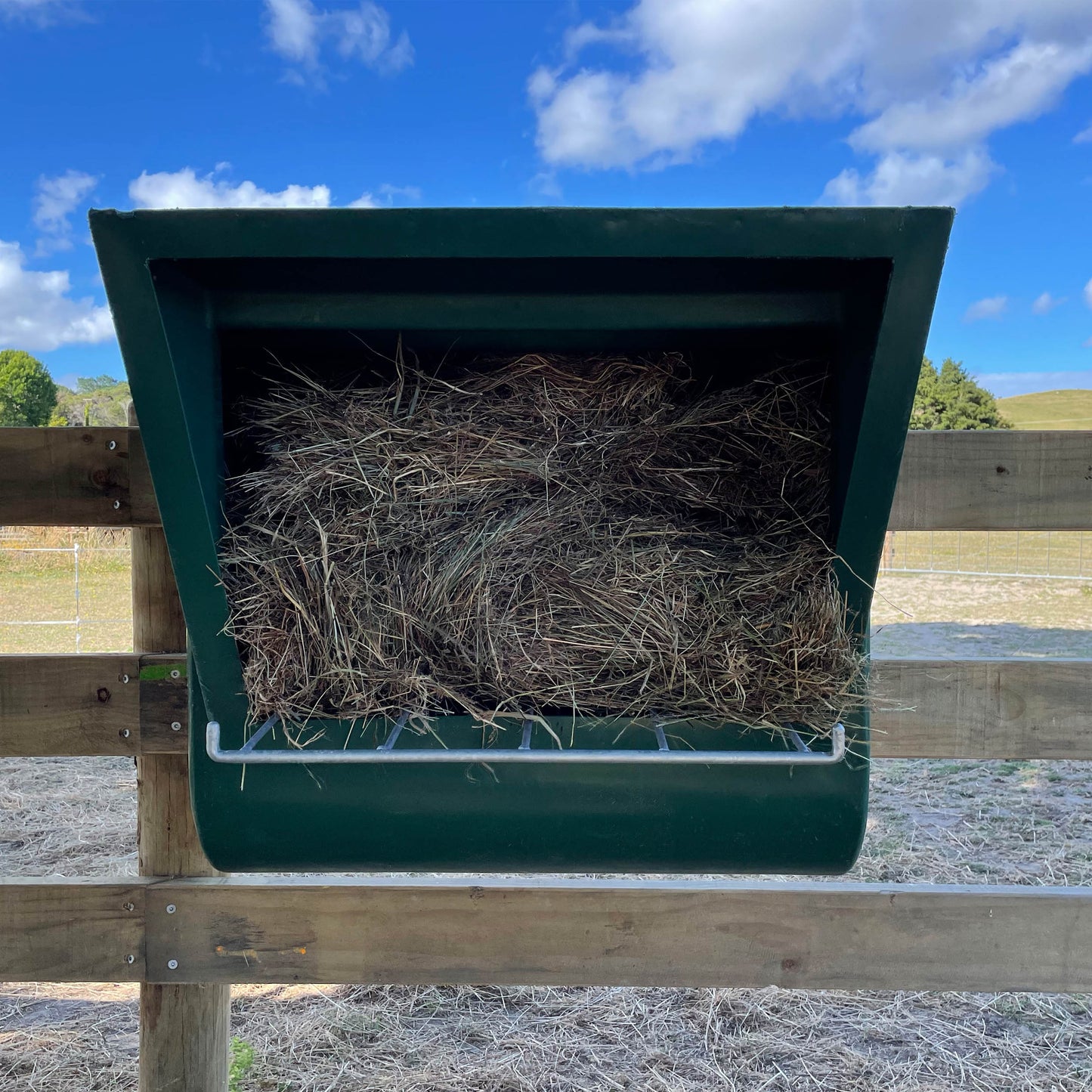 Fence Mounted Hay Feeder - Large (Pick-Up Only or Delivery via quote)