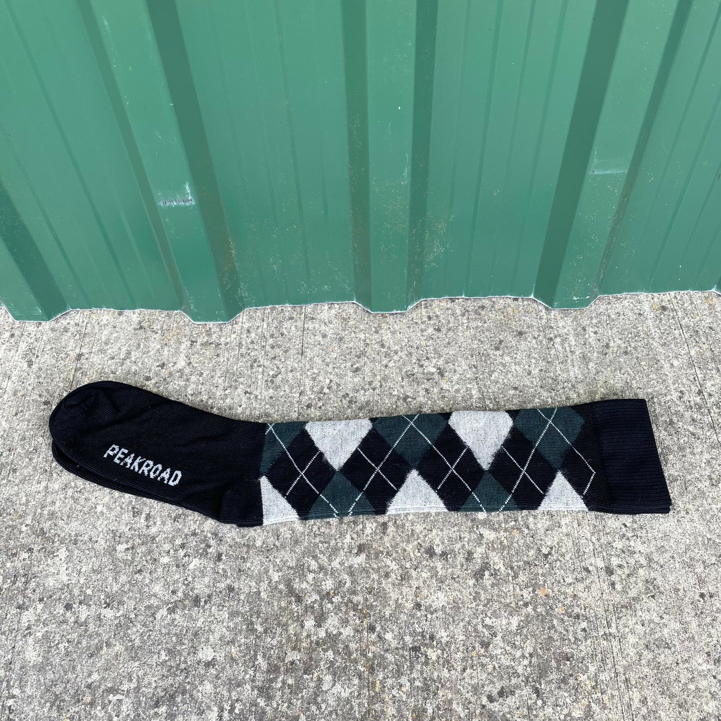 Peak Road NZ Made Diamond Merino Riding Socks