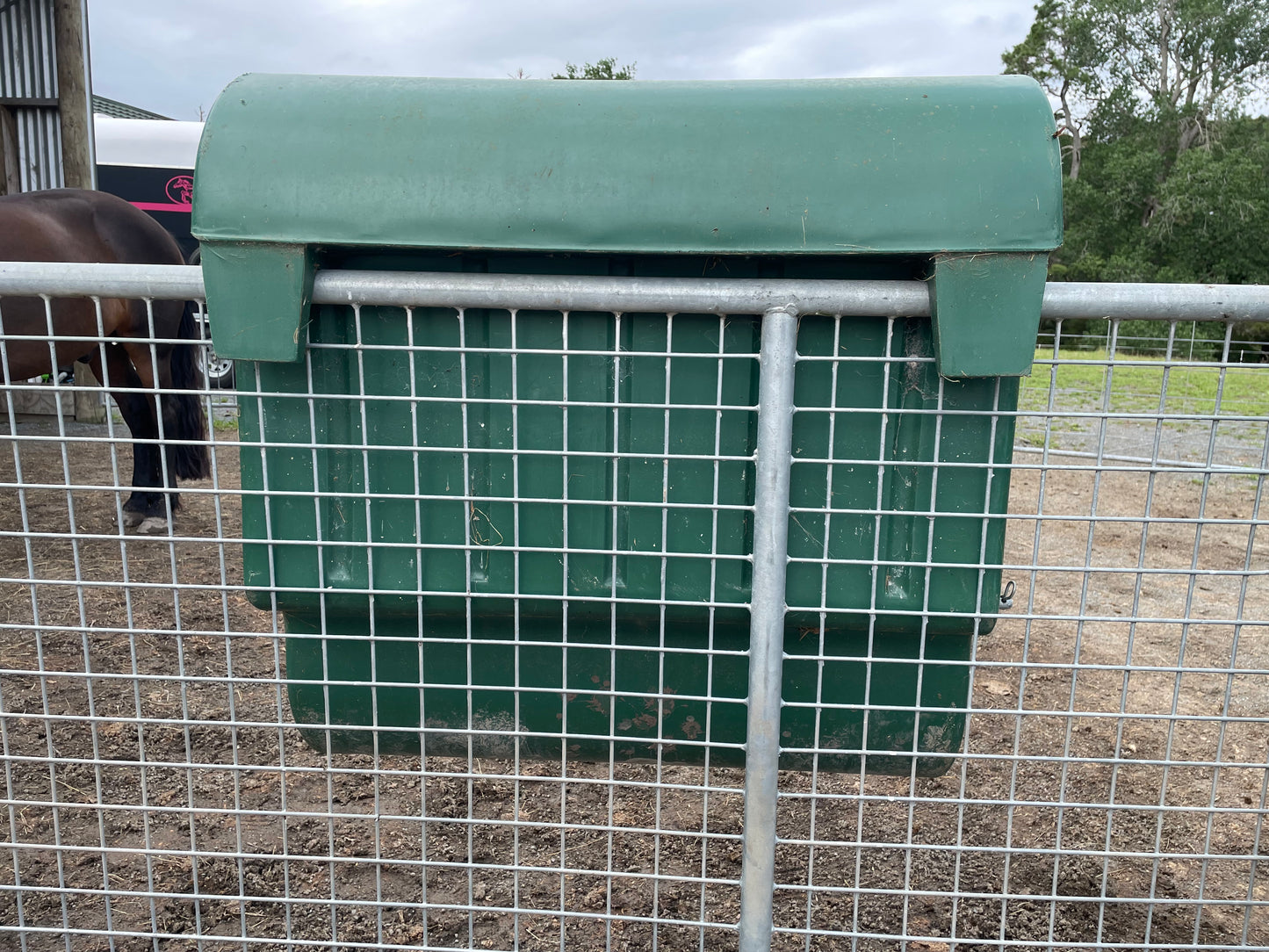 Fence Mounted Hay Feeder - Large (Pick-Up Only or Delivery via quote)