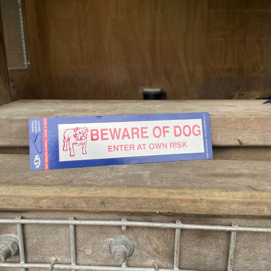 Metal Gate Signs